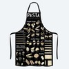 PLITI Pasta Chef Apron Italian Pasta Lovers Gift Spaghetti Gift