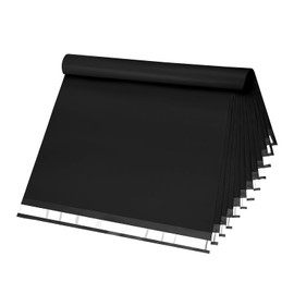 Famagic Poly Mailers 17x21 Inches 50 Pack Large Shipping Bags Black Envelopes Self Seal Mailer Bag Plastic Waterproof and Tear-Proof Packaging Bags