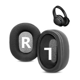HTINDUSTRY Replacement Earpads Cushion Compatible with KVIDIO Bluetooth WH201A Headphone Ear pads with Breathable Fabric/High Density Foam