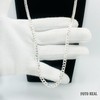 Cadena para Hombre de Plata Cubana de 60cm x 5mm