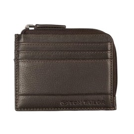 TOM TAILOR Bela Men's Credit Card Holder RFID Leather Small, brown