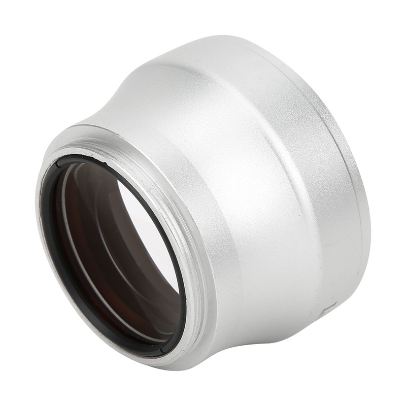 37MM 2X Aluminium Alloy Magnification Converter Lens for 37MM Diameter