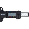 BRILLIANT TOOLS BT114903 Digital Depth Caliper, 0-25 mm [Powered by
