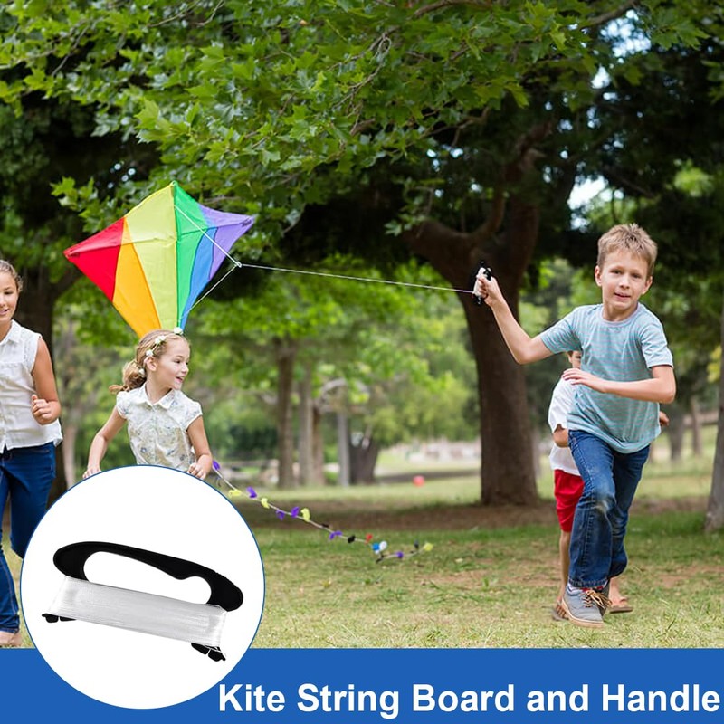 WUSJCOF 2 x kite cord, kite cord winder, kite cord