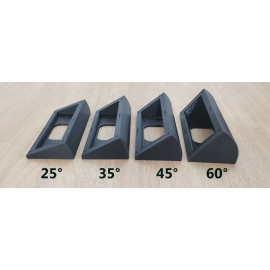 Ring Battery Doorbell Pro Wedge Angle Bracket Mount 15 25 35 45 60 90 Degree - 60°