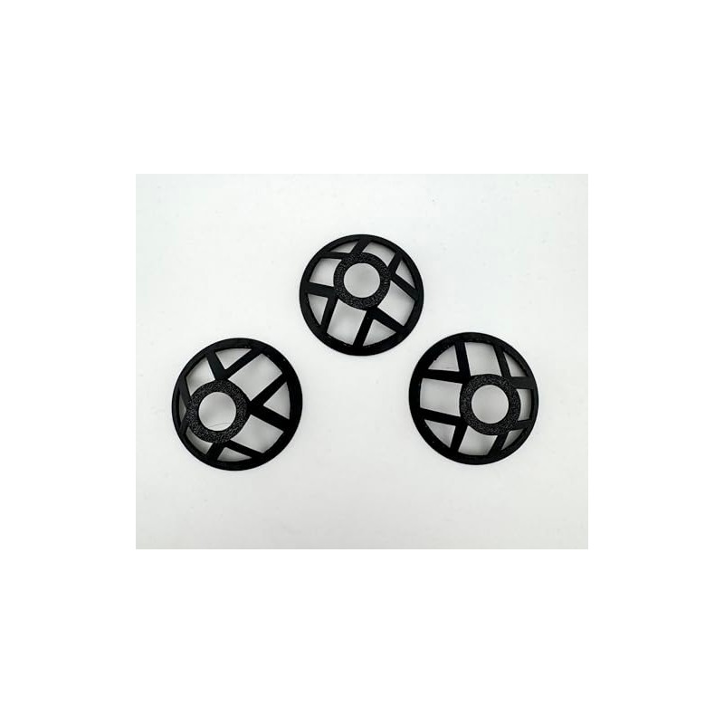 Reef-Safe Coral Frag Plug Stand – Black, 50mm Diameter, Holds