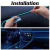 TSUINZ For Nissan Car Ambient Lights LED Car Interior Light
