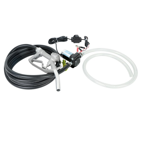 BLACKHORSE-RACING Self Priming 12V DC 3.7GPM Gasoline Diesel Oil Transfer