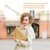 2 Pieces Alloy Bag Strap Handbag Chain Bag Extender Chain