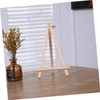 DOITOOL 2Pcs Wooden Mini Easels Small Art Display Stands for