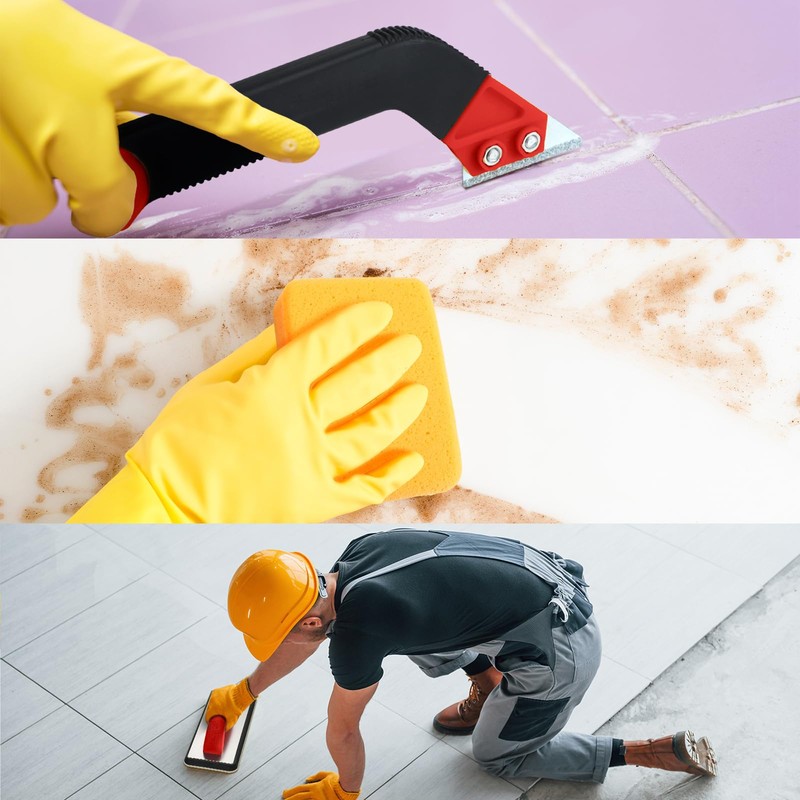 Blulu 11 Pcs Grout Float Sets Include 9.5 x 4