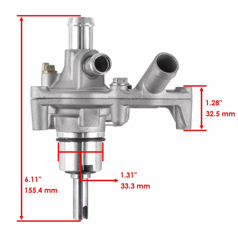 Caltric Water Pump Assembly fits Honda 19200-HN8-A60