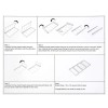 100 Pack Blank Business Card Stock Sheets for Printers, 1000