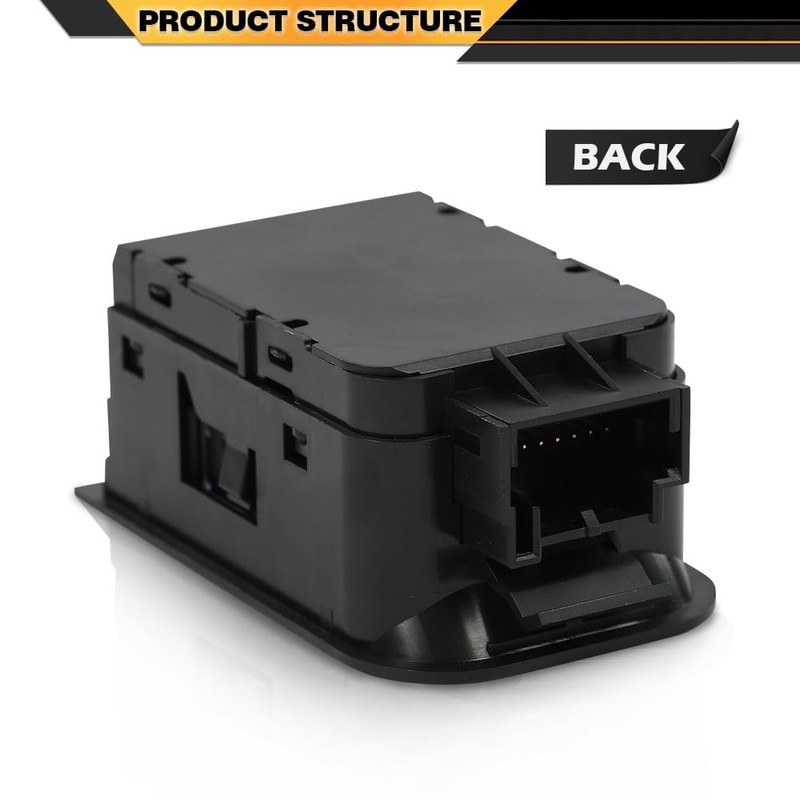 CNNELL Parking Brake Automatic Switch Black Compatible with VW Tiguan