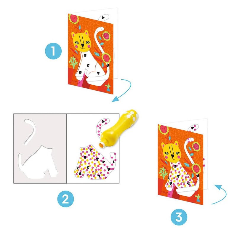 Djeco Painting Set 18+ Dots | Creative Set #DJ00081