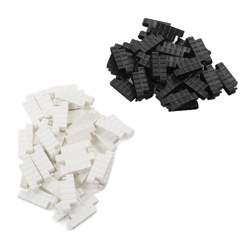 60pcs RC Car Barrier Black White RC Car Race Track