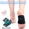 VerteLife 1 Pair Foot Arch Support, Adjustable Arch Support Braces