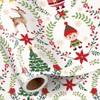 RUSPEPA Christmas Wrapping Paper Roll for Boys Girls, Mini Roll,
