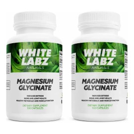 Glicinato De Magnesio 200 Mg Reales 200 Capsulas