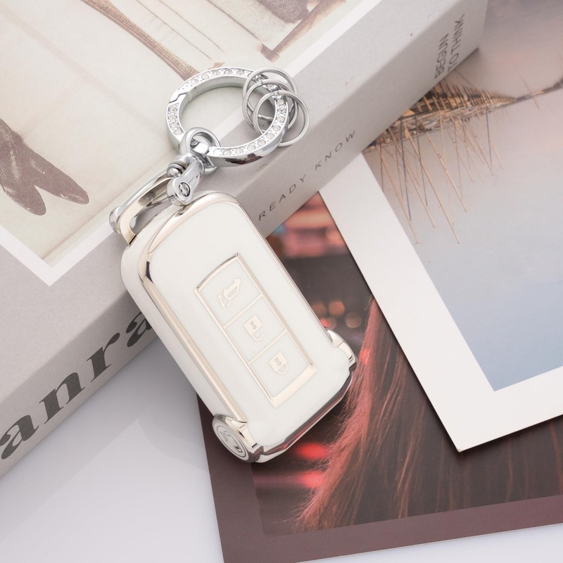 [Unhoke] Delica D:5 Key Case, Compatible with Mitsubishi, Smart Key