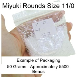 Miyuki Luminous Plum Crazy, Miyuki Round Seed Beads, Size 11/0, Bulk 50 Grams, 11-4303