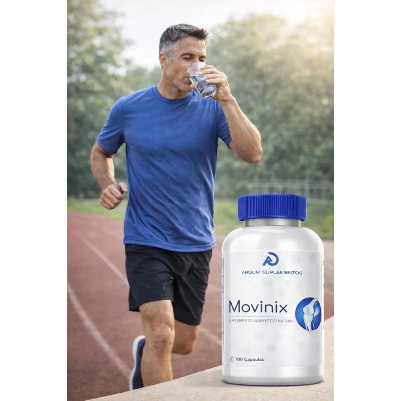 Movinix Suplemento 100 Capapoyo Articular Curcumaortiga Sabor Sin Sabor