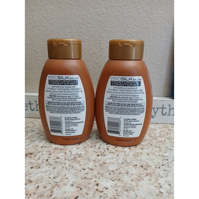 PRO SILK SALON 2pk PRO SILK SALON MOISTURIZING COCONUT OIL