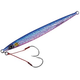 Major Craft XRJ-40#4 Crossslide Jig, Heavy Metal, 1.4 oz (40 g), Blue Pink (Keimura)
