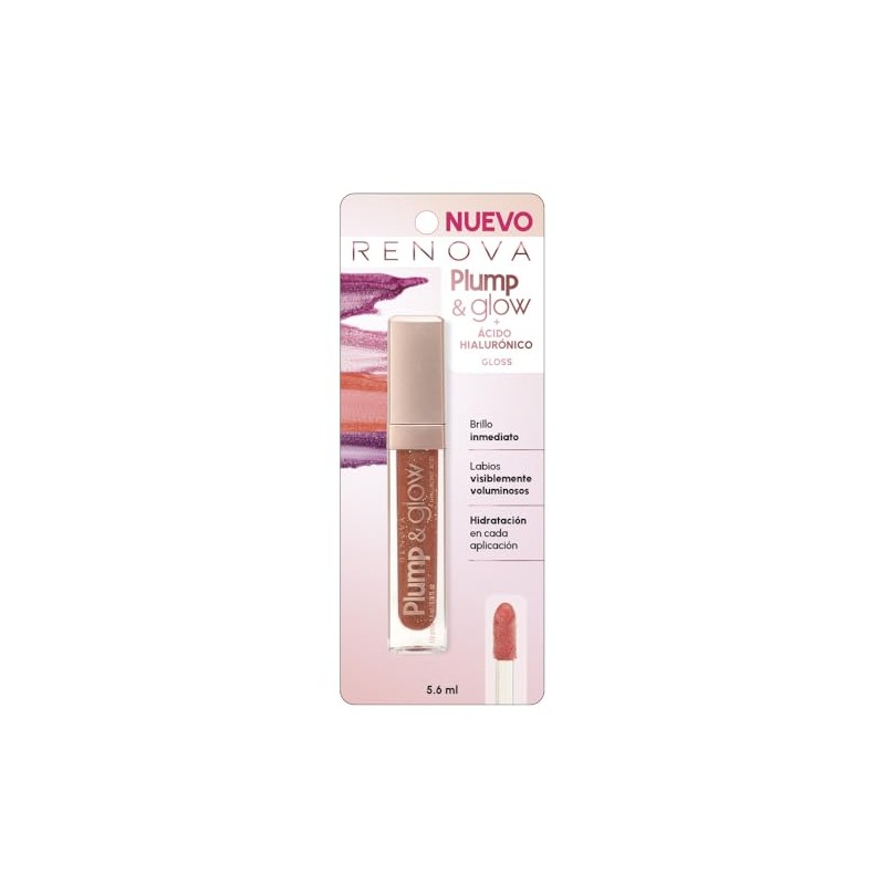 Renova Brillo Labial Gloss Plump Glow Love Story 5.6ml