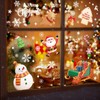 DKTIE Christmas Window Stickers, Navidad Snowflake Window Clings Stickers for
