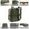 tactifans Tactical Expandable Backpack, Chest Rig Backpack MOLLE Assault Hydration