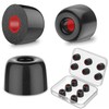 6 Pairs Urethane Earbud Tips (2 Pairs of S/M/L Each),