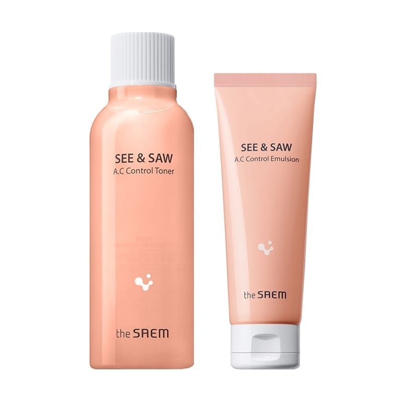 The Saem (현대Hmall) 더샘 씨앤소 에이씨 컨트롤2종 (토너+에멀젼27.05.26까지)