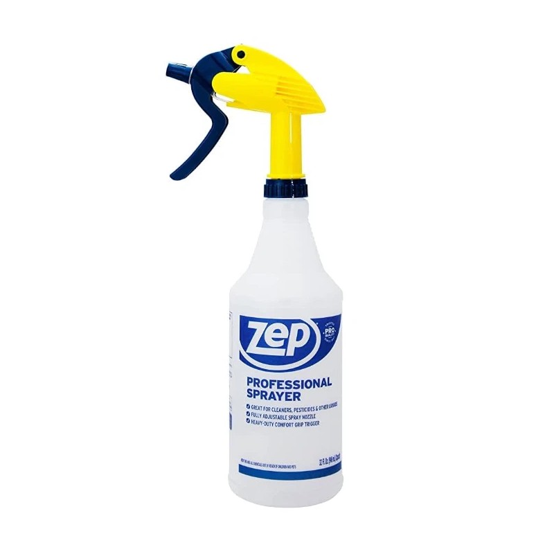 Zep Professional Sprayer Bottle, 32 ounces - Adjustable Nozzle