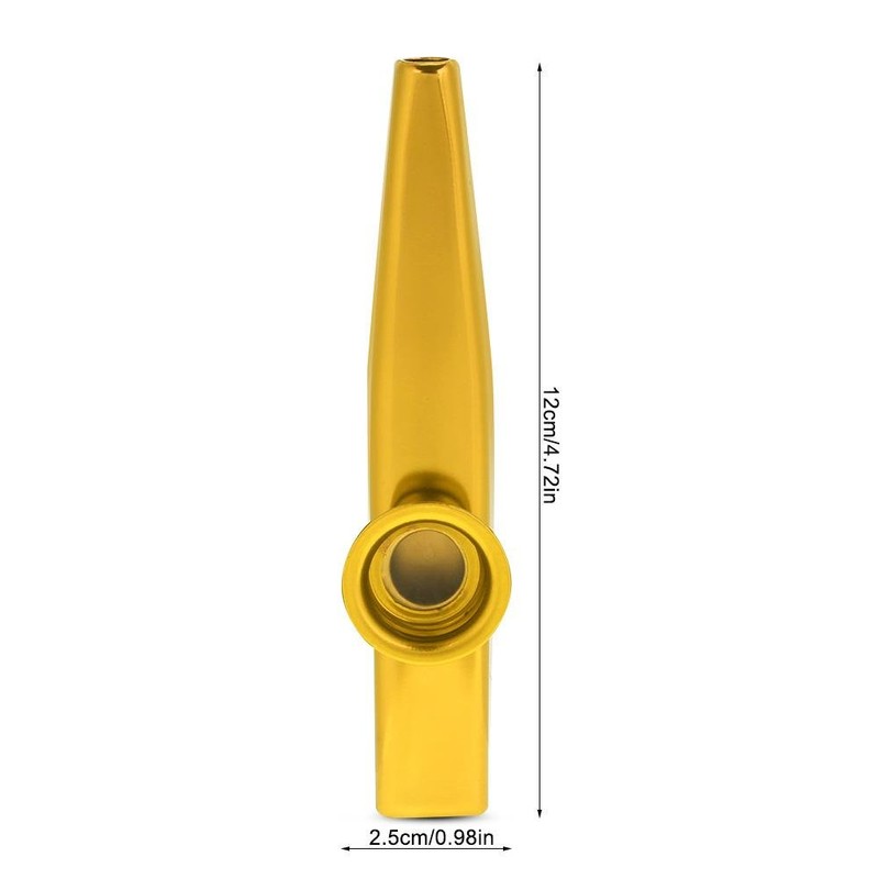 Kazoo Metal Alloy Kazoo Harmonica Mouth Flute Kids Party Kid