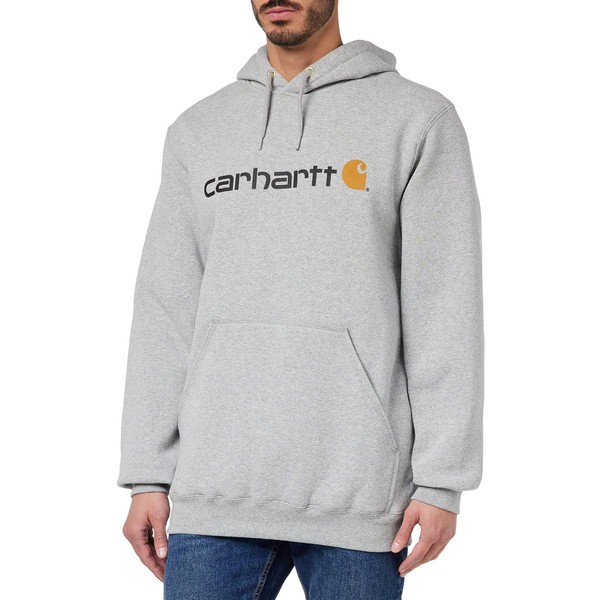 Carhartt Signature Logo Midweight Sweatshirt Sweat Homme - Gris - M