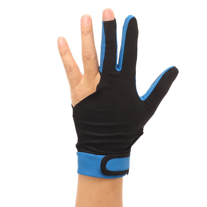 Billiard Pool Gloves 3 Fingers Cue Gloves Shooters Snooker Cue