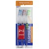Elgydium Inter-Active Soft Toothbrush Pack of 3 Toothbrushes