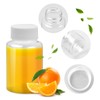 Tibapla Pack of 10 Mini Empty Plastic Bottles, 100 ml