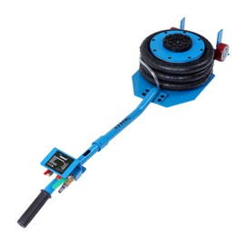 GXYWADY 17.7 Inch Triple Bag Air Jack 3 Ton/6600 lbs Long Handle Pneumatic Jack for Car SUV Lifting Blue with Long Handles