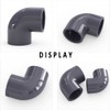 UPVC Elbow Pipe Fitting, 90 Degree Water Pipe Connector Elbow