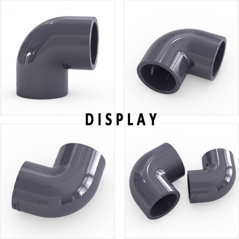 UPVC Elbow Pipe Fitting, 90 Degree Water Pipe Connector Elbow