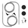 Upgraded 2-Pack Temp Meat Probe Replacement for Char-Griller Gravity Fed