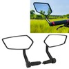 Handlebar Bike Mirror Anti Shaking ABS 360° Rotatable Electric Bike