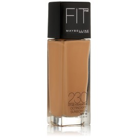 Maybelline Fit Me Dewy + Smooth Foundation, Natural Buff, 1 fl. oz. (Packaging May Vary)