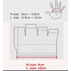 GR Fit Gloves Finger Gloves Pair Set of Left and