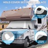 RV Windshield Cover Compatible with Class C Ford E450 1997-2025
