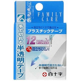 White Crosses FC Plastic Tape 12mmx7 m