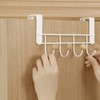 Fdit Back Door Hook Chinese Cherry Iron Horizontal Door Towel