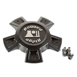 Rugged Ridge | Trail Runner Classic Wheel Center Cap | 15500.90 | Fits 2007-2025 Jeep Wrangler JK/JL; 2020-2025 Jeep Gladiator JT